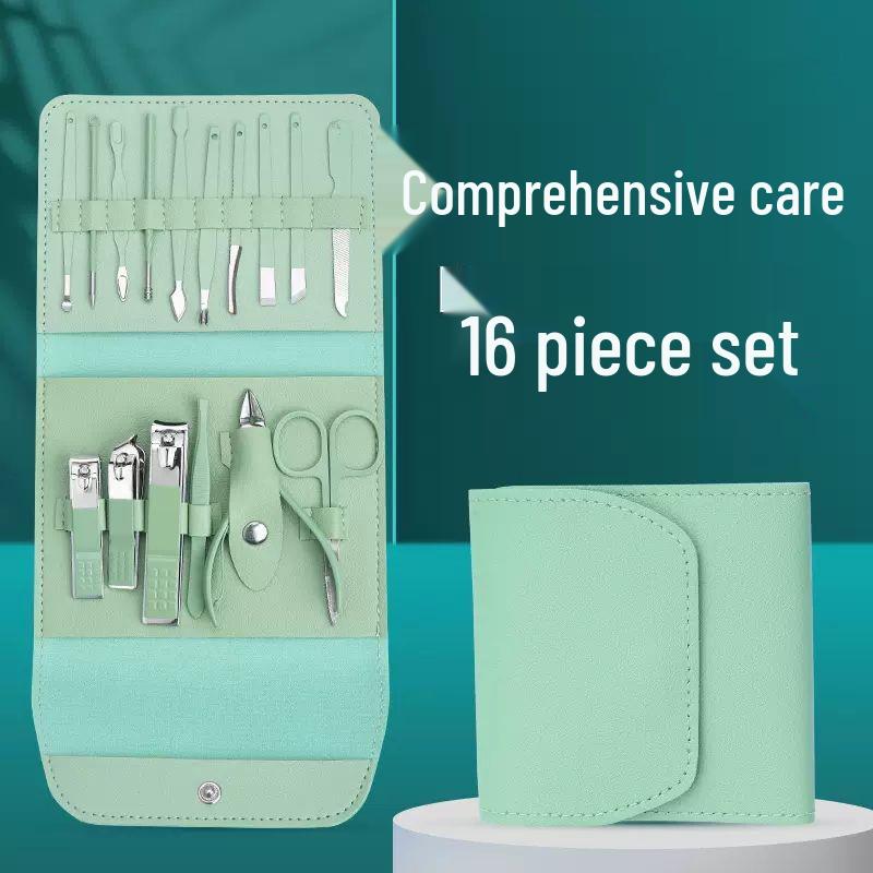 Премиальный набор кусачек для ногтей, устойчивый к смазыванию и брызгам, для мужчин и женщин