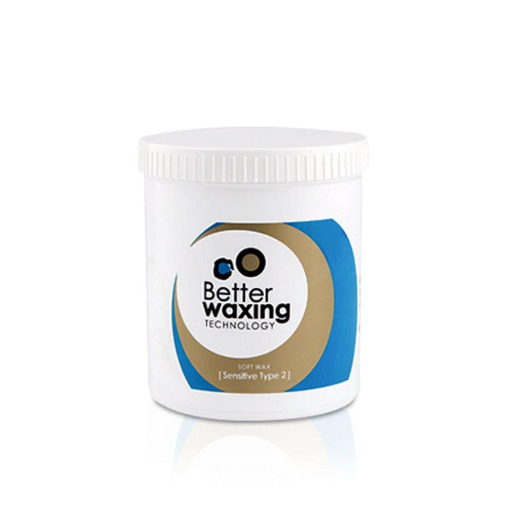 Воск для депиляции в банке Soft Gold Azulene Sensitive Wax 500 г Материал для депиляции 1 шт.