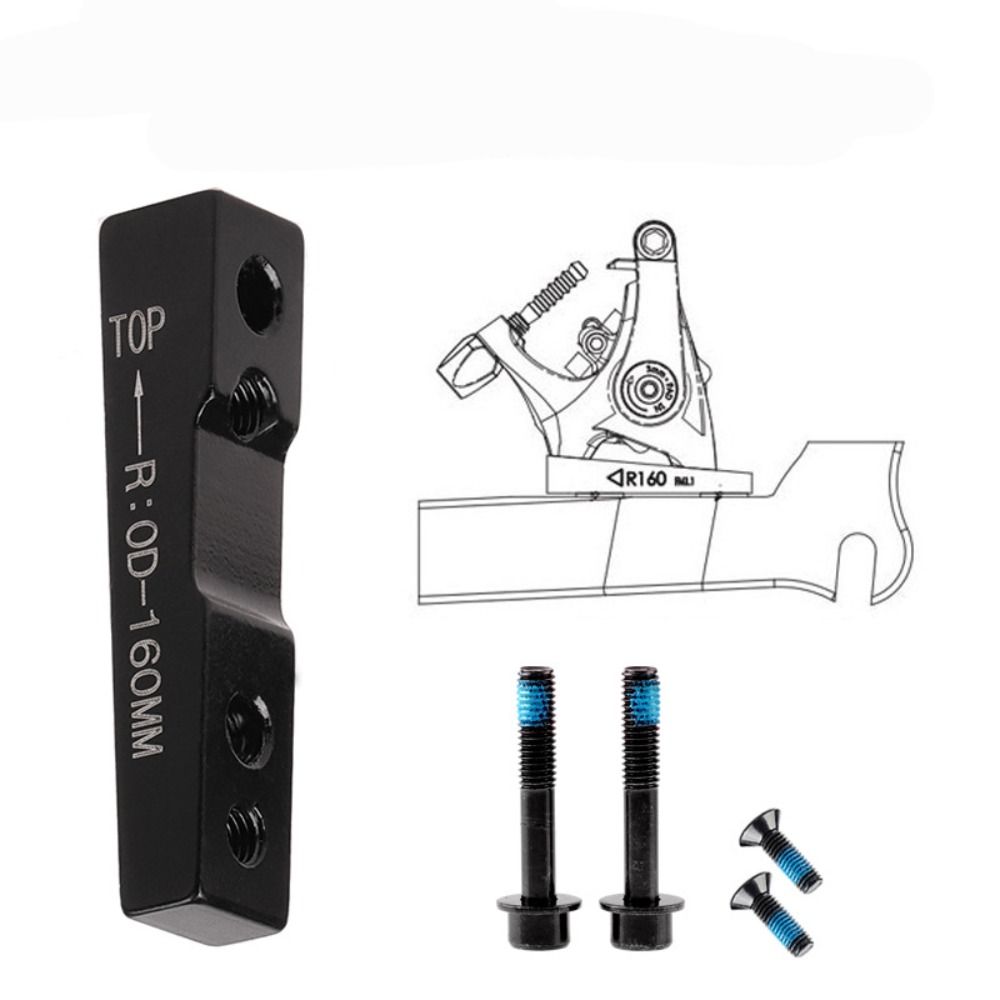 Велосипедный передний/задний переходник с винтами, велосипедные аксессуары, плоское крепление, адаптер дискового тормоза для шоссейного велосипеда