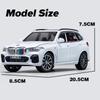 1:24-масштабная модель автомобиля из сплава X5 с имитацией звука и света, отлитая под давлением игрушечная машина-внедорожник для мальчиков, коллекция украшений, подарок