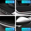 1pc Car Door Side Bumper Waterproof Decoration Film Sticker Door Sill Trunk Edge Anti Scratch Protective Strip Auto Accessories