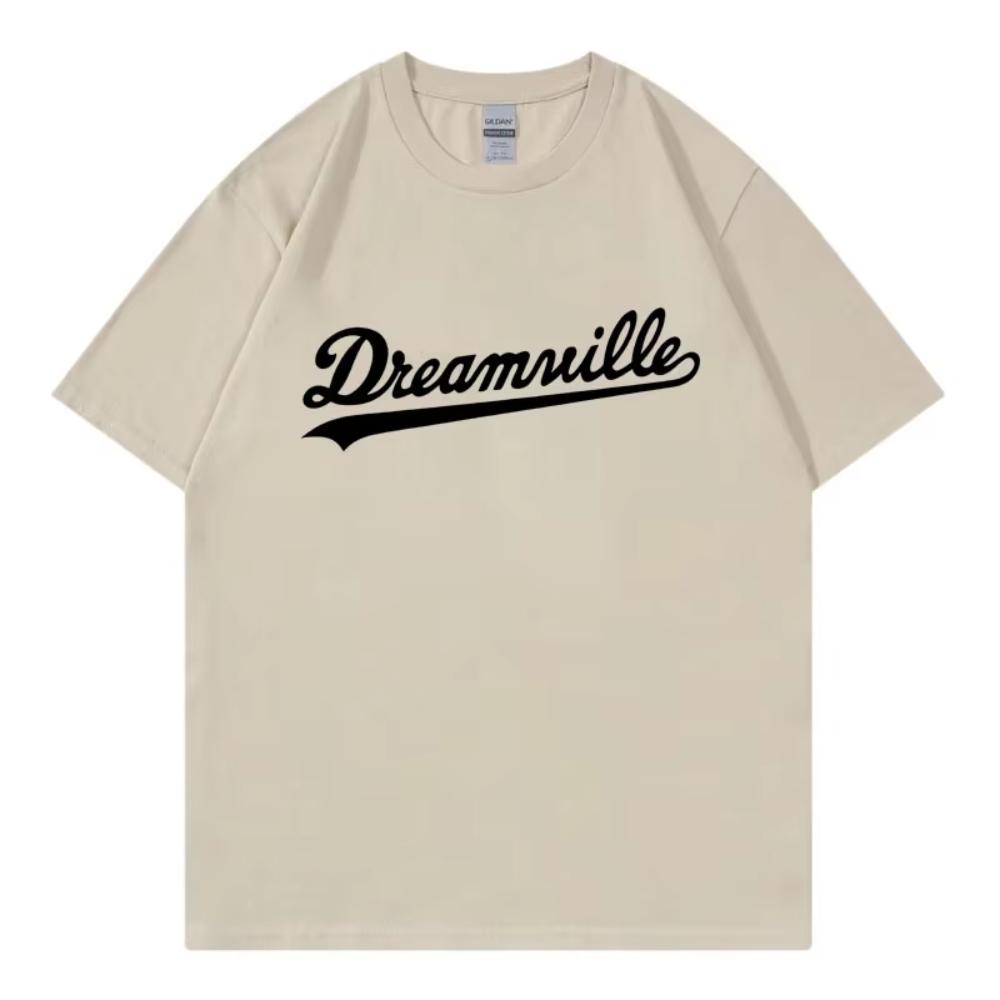 Rapper J Cole Dreamville Print Tshirt High Quality Fashion Short Sleeve Tshirts Unisexs Women Summer Casual Loose Cotton T Shirt