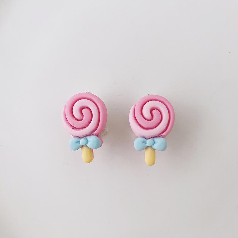 Креативные клипсы с изображением фруктов и животных в виде принцессы из мультфильма — милые, красочные, не требующие прокола