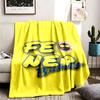 Fenerbahce SK Theme Personalized Outdoor Flannel Blankets Soft And Suitable For All Seasons Perfect For Sofas Beds And Camping