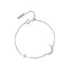 Olivia Burton Celestial North Star Moon Silver Bracelet Women's & (obj24100061)