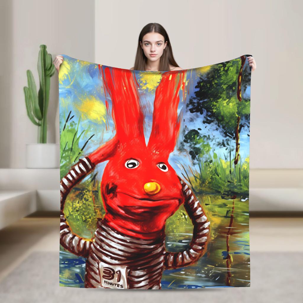 Comedy 31 Minutos Sketches Blanket Quality Warm Bedding Throws Winter Airplane Travel Couch Chair Novelty Bedspread