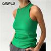 Summer Women's Vest Slim Short Sexy Sleeveless Top