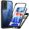 360 Double Front Back Silicone Case For Xioami Redmi Note 11 10 9 Pro 11S 10S 9S 10A 10C 9T 9AT 9C Poco X3 NFC M4 M3 Pro Transparent Full Soft Cover