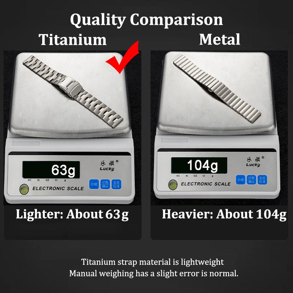 Luxury Titanium Strap For Apple Watch 9 Ultra 2 49mm 45mm 41mm Correa Bracelet For Apple iWatch Series 8 7 SE 6 5 4 se 44mm 42mm