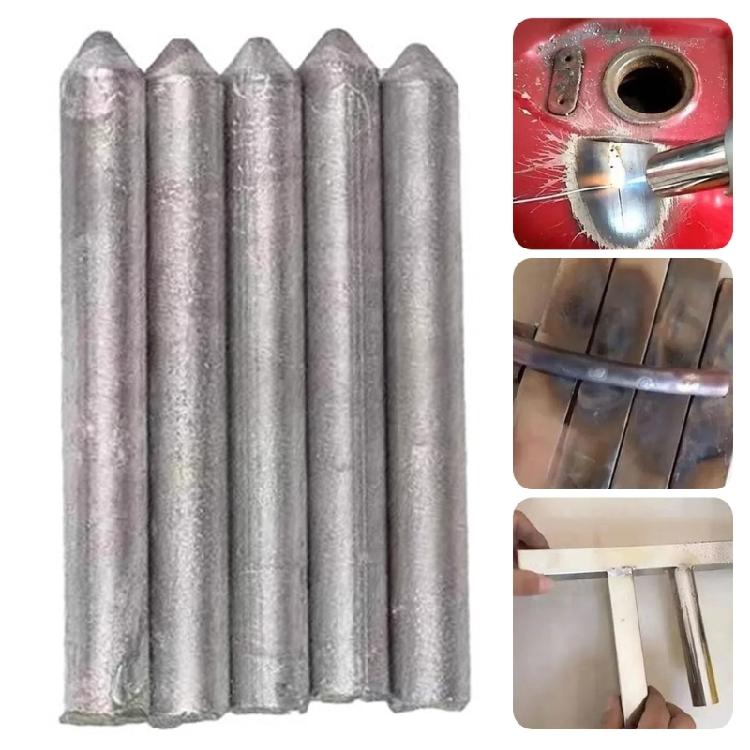 18 шт. Низкотемпературный сварочный пруток Легкоплавкий Нержавеющая сталь Медь Железо Ремонт Отверстий Инструмент Пайка Алюминиевый пруток Агент