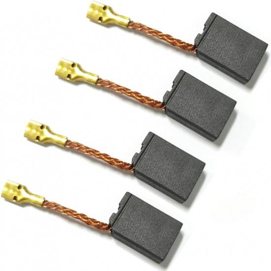 402874-07 Угловая шлифмашина Отрезная щетка, Угольная щетка, Совместимая со шлифмашиной DeWalt DW840 Электроинструменты Двигатель угловой шлифмашины - 4 шт.