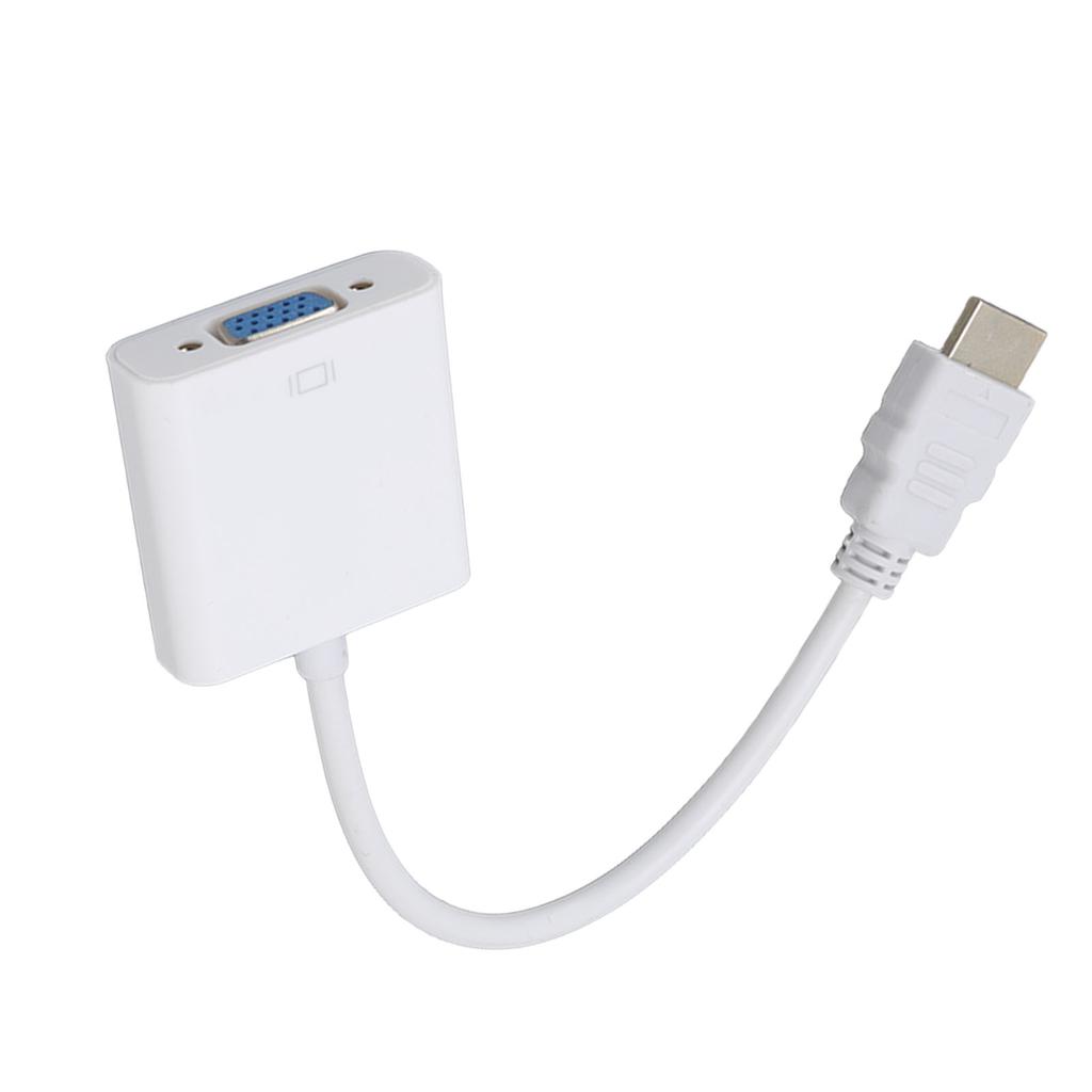 HD Multimedia Interface to VGA Adapter ABS 1080P/1.4 Output Plug and Play HD Multimedia Interface to VGA Converter