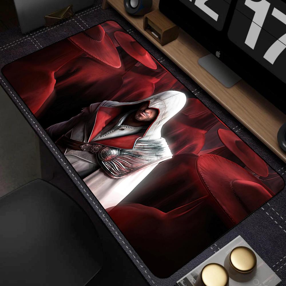 Коврик для мыши A-assassin S Creed Коврик для мыши Аниме Аксессуары для игровой установки ПК Стол для компьютера Игровой Настольный коврик Большие коврики Офис XXL Коврики