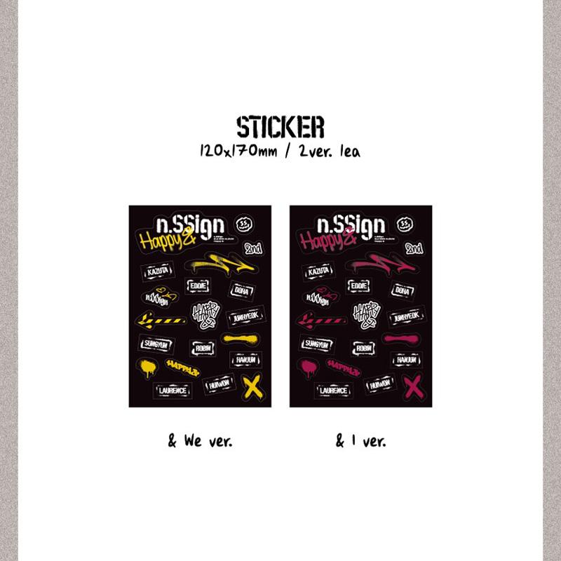 n.SSign 2-й МИНИ-АЛЬБОМ «Happy &» (МЫ / Я вер. )