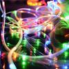 7M/12M/22M/32M LED Solar Lamp Garden Decoration Fairy Garland String Lights Outdoor Waterproof Rope Strip Light Christmas Garland Party Decor