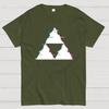 Glitch Triforce Cotton Summer Casual Cool Loose T-Shirt