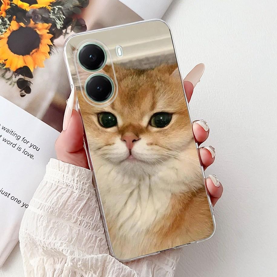 Чехол для Xiaomi Poco X7 Pro 5G Модный Цветочный Королевский Узор Мягкий Силикон Прозрачная Крышка Телефона Для Xiaomi Poco X7 PocoX7 Pro Fundas