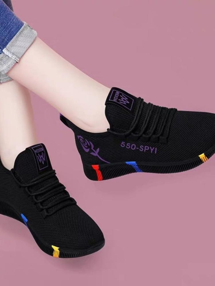 Мода новый стиль женские вулканизированные туфли женские повседневные кроссовки с сеткой Комфортные шнурованные походные туфли Универсальная женская обувь Sapatos