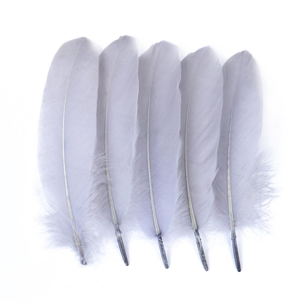 Natural Goose Feathers Dyed Multicolor Swan Feather for Crafts Wedding Jewelry Party Accessories 15-20cm/6-8 Inch
