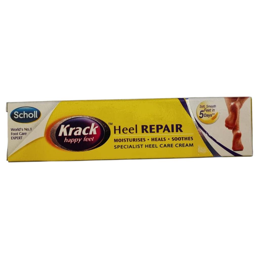 Krack Heel Cream 25g Pack of 4 Tube For Dry Skin And Cracked Heels Moisturising Repair Soothing Foot Care Cream With Herbal Extracts