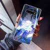 Cute Anime Girl Background Phone Case For Samsung Galaxy S25 Edge S24 S23 Ultra S22 Plus S21 S20 FE S10 + Soft TPU Back Cover Fu