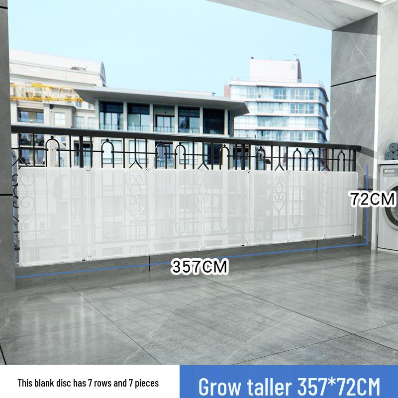 Экран для конфиденциальности и безопасности на балконе: Дождезащитное, Пылезащитное, Защищающее от домашних животных закрытое ограждение