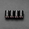 For Volkswagen  A1 4pcs Car Tire Valve caps Metal Cap Case Decor Dustproof Accessories For Volkswagen Caddy Scirocco CC Golf MK7 Beetle GTI R Line