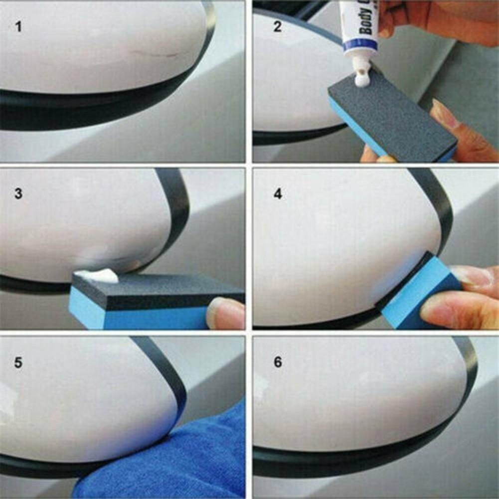 2 комплекта комплекта для ремонта царапин, паста для кузова, полировка автомобиля