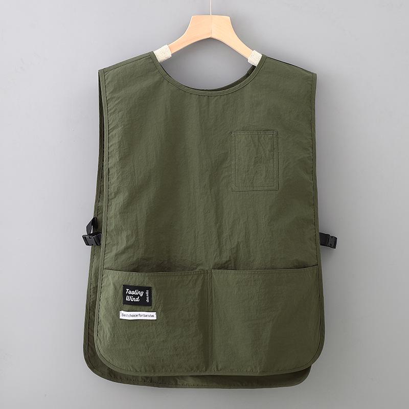 Водонепроницаемый и устойчивый к пятнам фартук в японском стиле для выпечки, кейтеринга и мастеров маникюра