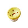 Hand-Painted High-Footed Egg Tart Cat Bowl - Anti-Tip Ceramic with Underglaze Color for Cervical Spine Protection.