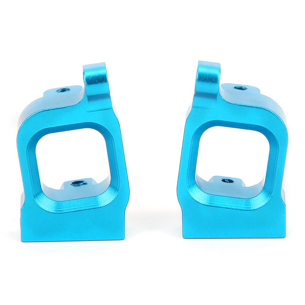Aluminum Alloy Front Hub Carrier(L R) Fit for WLtoys 1 14 144001 RC CarBlue 1253B