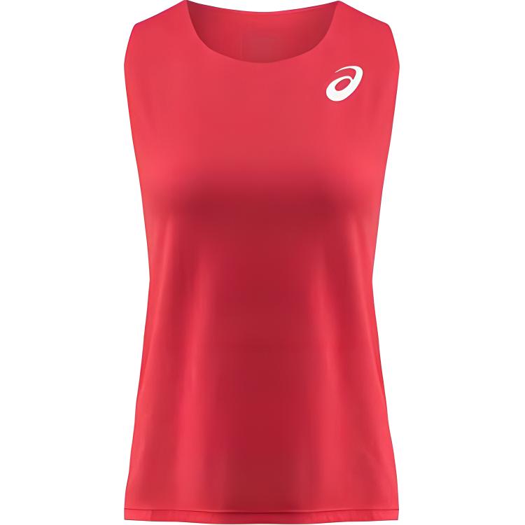 Asics Элитный профессиональный командный удобный быстросохнущий дышащий жилет женский топ красный 2012C711-600