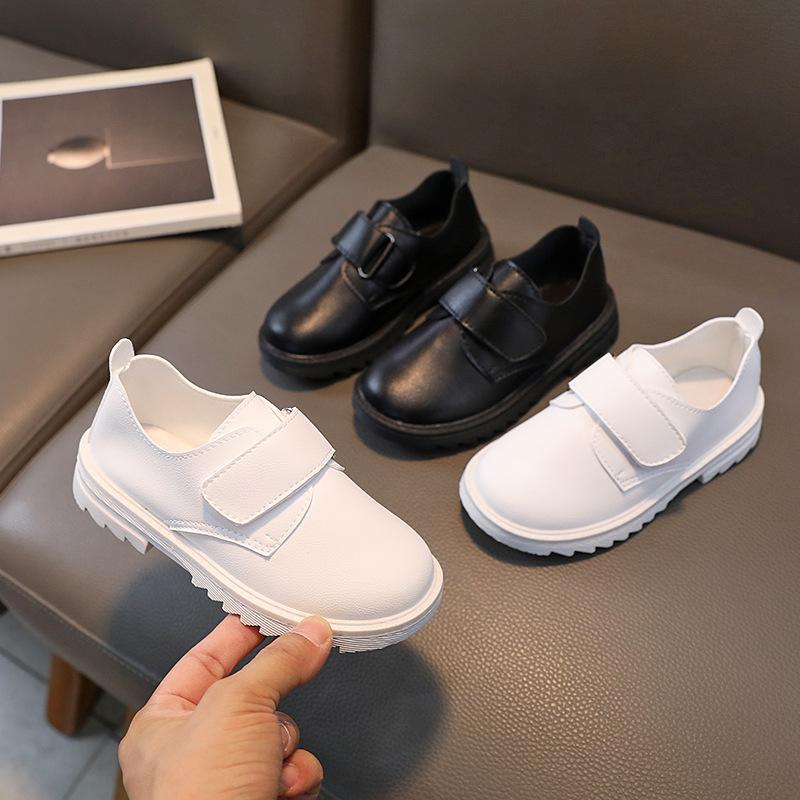 Мягкий кожаный костюм Single Shoe Детская ученическая обувь