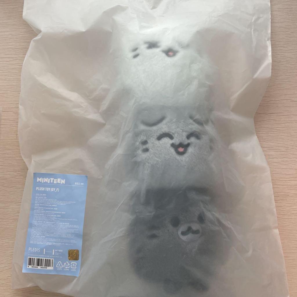 [Б/У] MINITEEN Всплывающая плюшевая игрушка Seventeen Jun