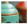 1pc Ceramic Storage Jar, Porcelain Storage Jar, Tea Can, Coffee Can, Ceramic Crafts, For Home Restaurant Hotel Office