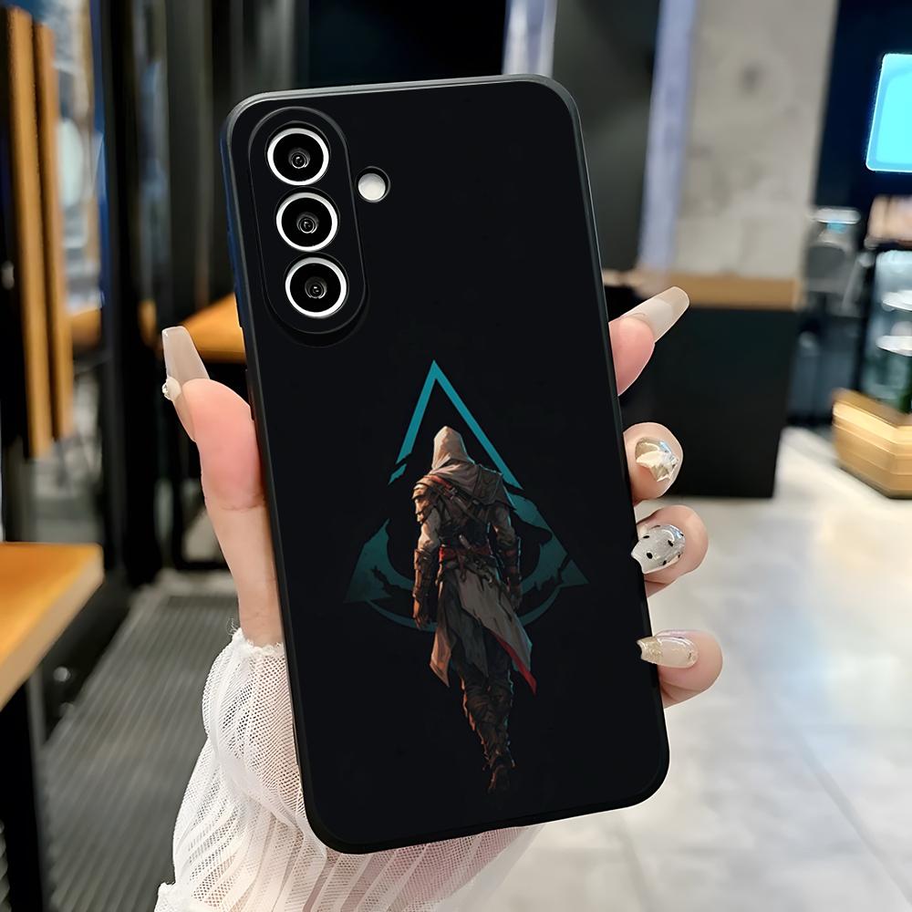 Чехол для телефона Game A-Assassin's Creed для Samsung A25 A13 A33 5G A54 A36 A35 A56 A52 A14 Ударопрочный Мягкий чехол