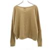 SHAREEF Made in Japan Angora Blend Long sleeve sweater 1 Beige knit Men's Used