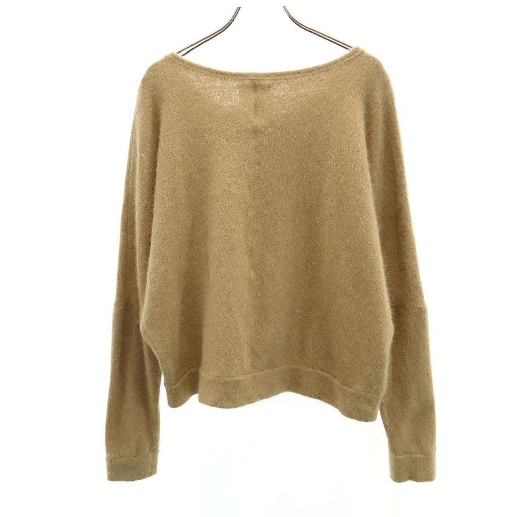 SHAREEF Made in Japan Angora Blend Long sleeve sweater 1 Beige knit Men's Used