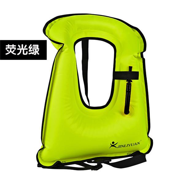 Snorkel Undershirt Adult Portable Inflatable Swim Undershirt Buoyancy Assistance Swimsuit For Men And Women