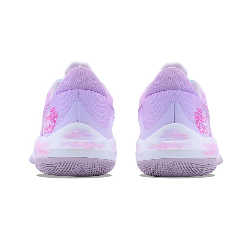 Nike Precision 6 Zhinuyuxia Сетчатые износостойкие Покрытие Низкие Баскетбольные кроссовки Мужские Фиолетово-розовые DD9535-100(Тема620-)