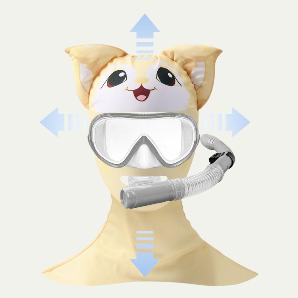 Sunscreen Face Scarf Ice Silk Mask Summer Face Gini Thin Face Cover  Swimming