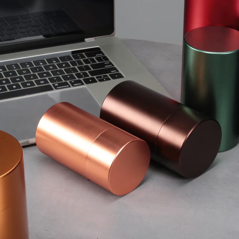 Xiyi Titanium Aluminum Alloy Tea Canister