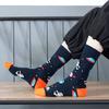 1 пара забавных носков Ins Astronaut Airplane Heaven Body Middle Tube для мужчин Happy Socks Streetwear из хлопка для мужчин, скейтбордистов, для мальчиков, для взрослых