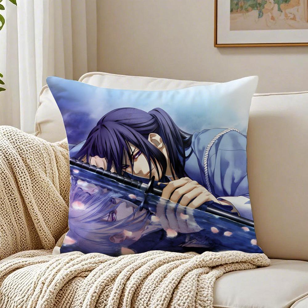 Романтическая японская игра Аниме Hakuoki Наволочка для подушки Защита от пылевых клещей Декор гостиной Диван Подушка Комната