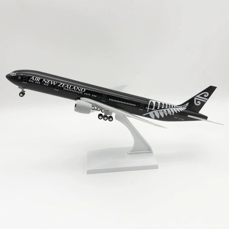 Масштаб 1/240 30 см Модель самолета B777 Новой Зеландии Литая смоляная модель самолета Набор для сборки со стойкой для демонстрации Коллекция или Подарок-игрушка