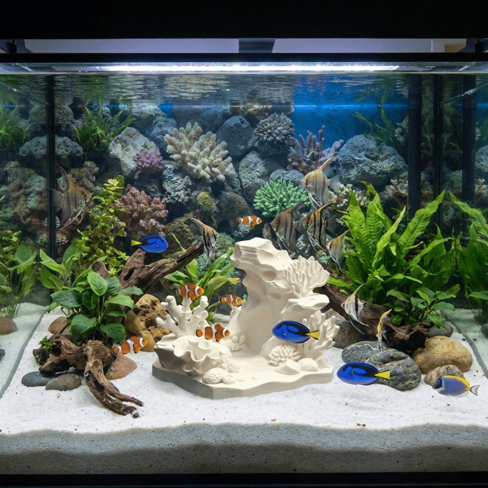 Natural Looking Fish Tank Coral Reef Landscaping Aquarium Decoration