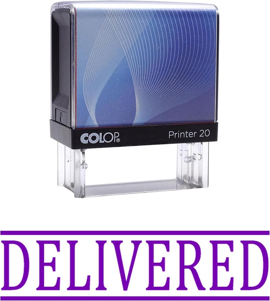 Поставляемый самонаклеивающийся резиновый штамп на заказ Colop Office Stationary P20 Mini Stamper