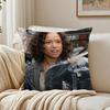 GGugu MbathaRaw Cushion Cover Linen Pillowcase Soft  for Sofa Bed Home Room Decor