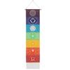 Seven Chakra Tapestry Vertical Wall Hanging Tree of Life Tapestry Tassel Yoga Meditation Tapestry for Bedroom Living Decoration