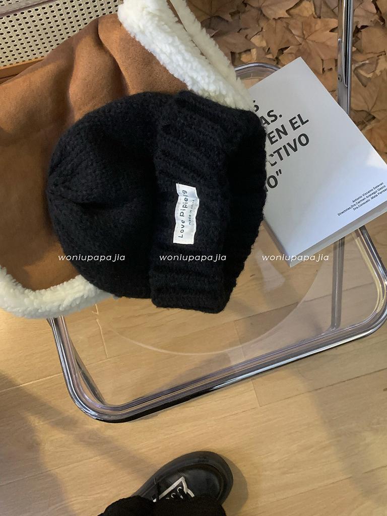 Stylish Fit Loose Winter Beanie Soft Cotton Yarn For Large Heads Warm And Cozy